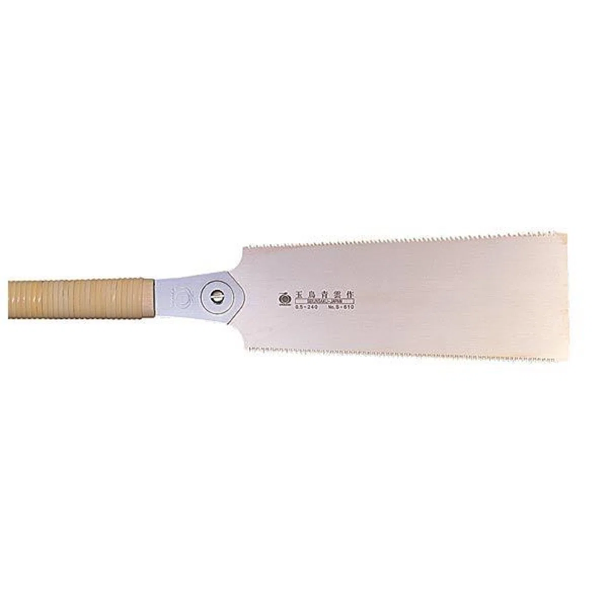 Gyokucho 610 Ryoba 9–1/5,1 cm double Edge rasoir Scie pour bois durs 1,7 mm dents Pitch