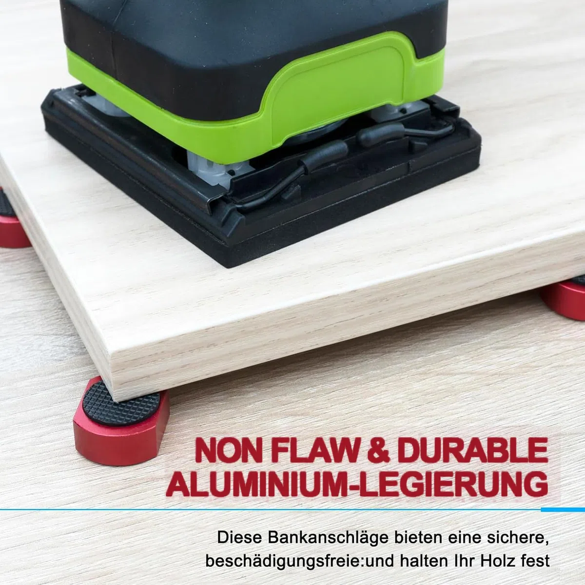 8 pièces Serrage de Table à Bois 20mm, Serrage en Alliage d'Aluminium pour Établi de Travail du Bois, Pince pour Chien, Accessoire pour Tendeurs Plats Sur Banc de Rabotage pour Fixer les Pièces