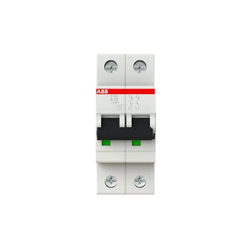 ABB S202 B32 Interrupteur automatique 6KA 2P Blanc