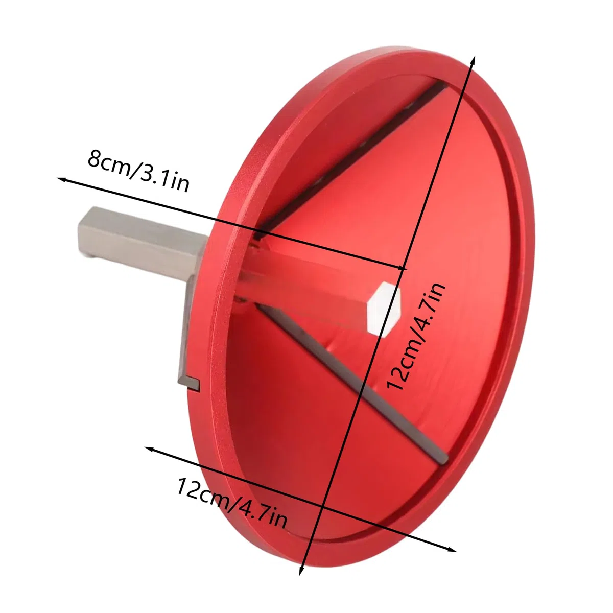 Outil d'ébavurage PVC | Chanfreineuse 2-en-1 robuste | Chamfreineuse pour Tubes et Conduites de 11,9 cm - Pour chantier, industrie, soudure, plomberie, installation, réparation,