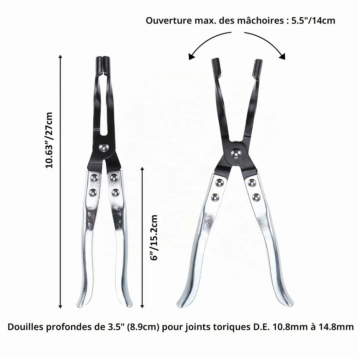 BOOMSTART Lot de 11 pinces de soupape - Pour joint de valve