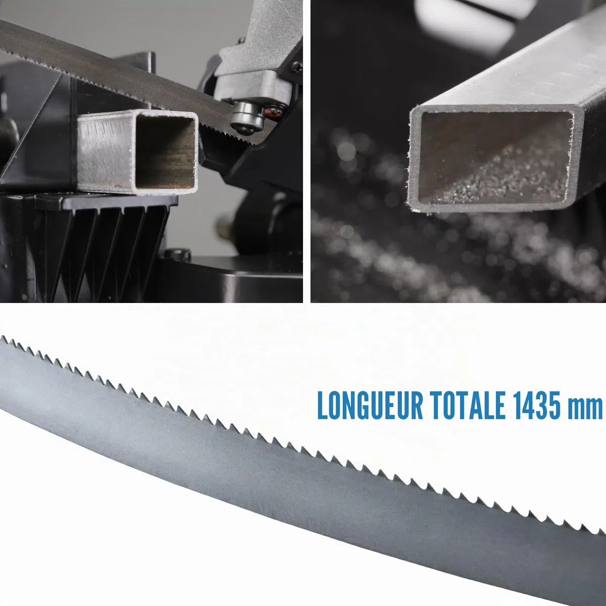 Güde Lame à ruban pour MBS 125 – 1435 x 13 x 0 65 mm 8/12