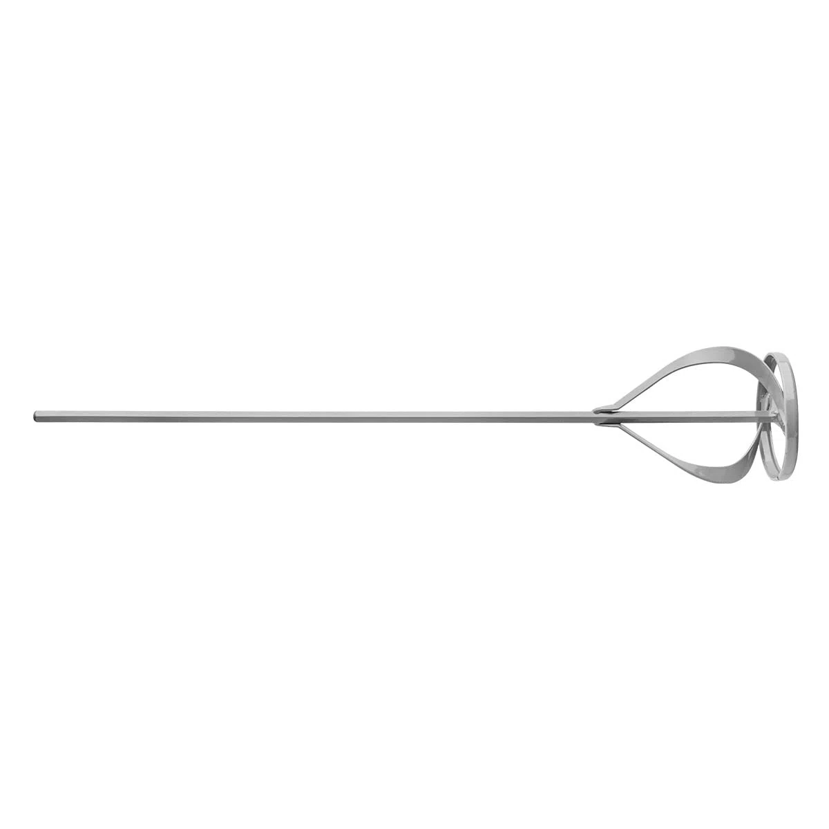 HARDY Construction Agitateur Compatible Universel pour Perceuses Communes pour la Préparation de Colles Peintures Mortiers Durs Double Spirale en Acier Inoxydable 100x600mm
