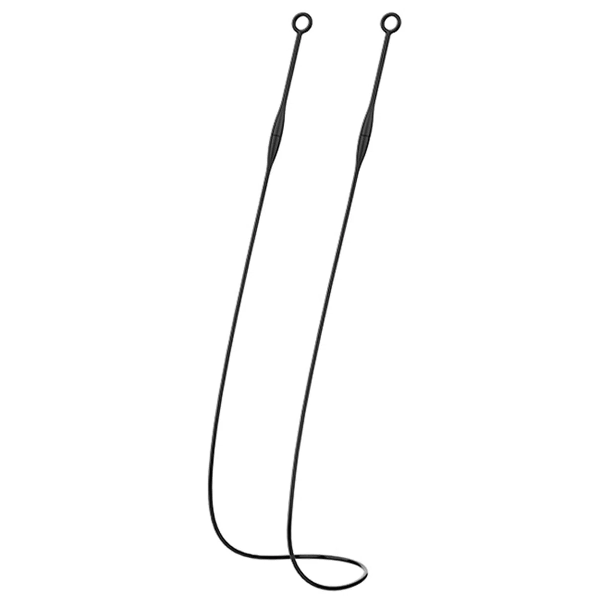Câble de connexion magnétique flexible pour le sport, la course à pied, cordon de sécurité résistant à l'usure, fonctionne avec bouchons d'oreille
