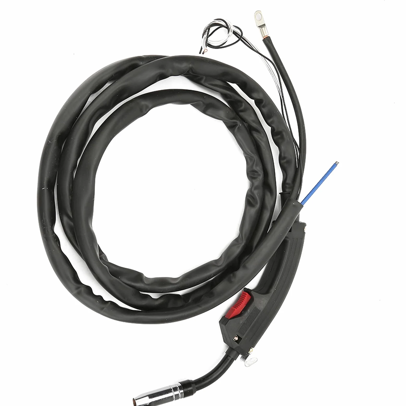 Torche MIG, 2 mètres 160A-200A CO2 protection gaz pistolet machine à souder manuelle pour fil de soudure 0,8-1,2 mm