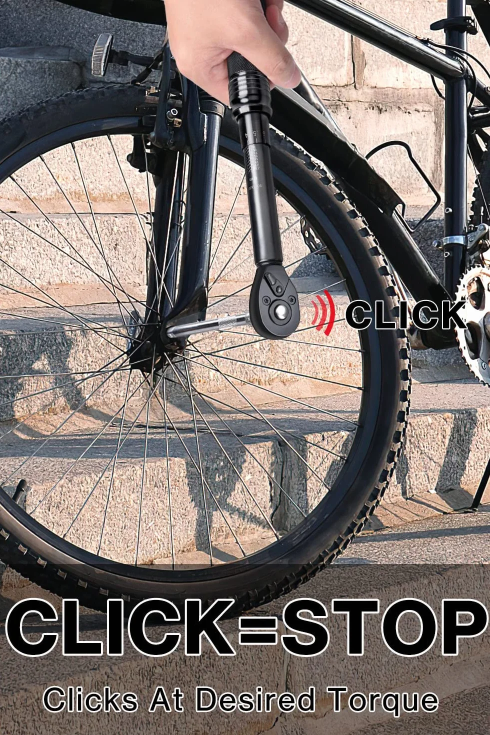 Lytool Clé Dynamométrique Velo 1/4", 2-24 Nm Clé Dynamométrique Moto | Clé de Torsion, Précision ± 3%, 14 Pièces Kit D'entretien Vélos Route Montagne avec Barre D'extension, Douilles Hex et Torx