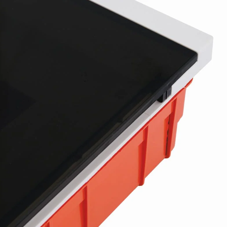 Lion Electric Armoire électrique encastrée 2 rangées | 24 modules - Boîte à fusibles blanche pour interrupteur installation électrique IP40 - Boîte de distribution sans halogène avec rail DIN