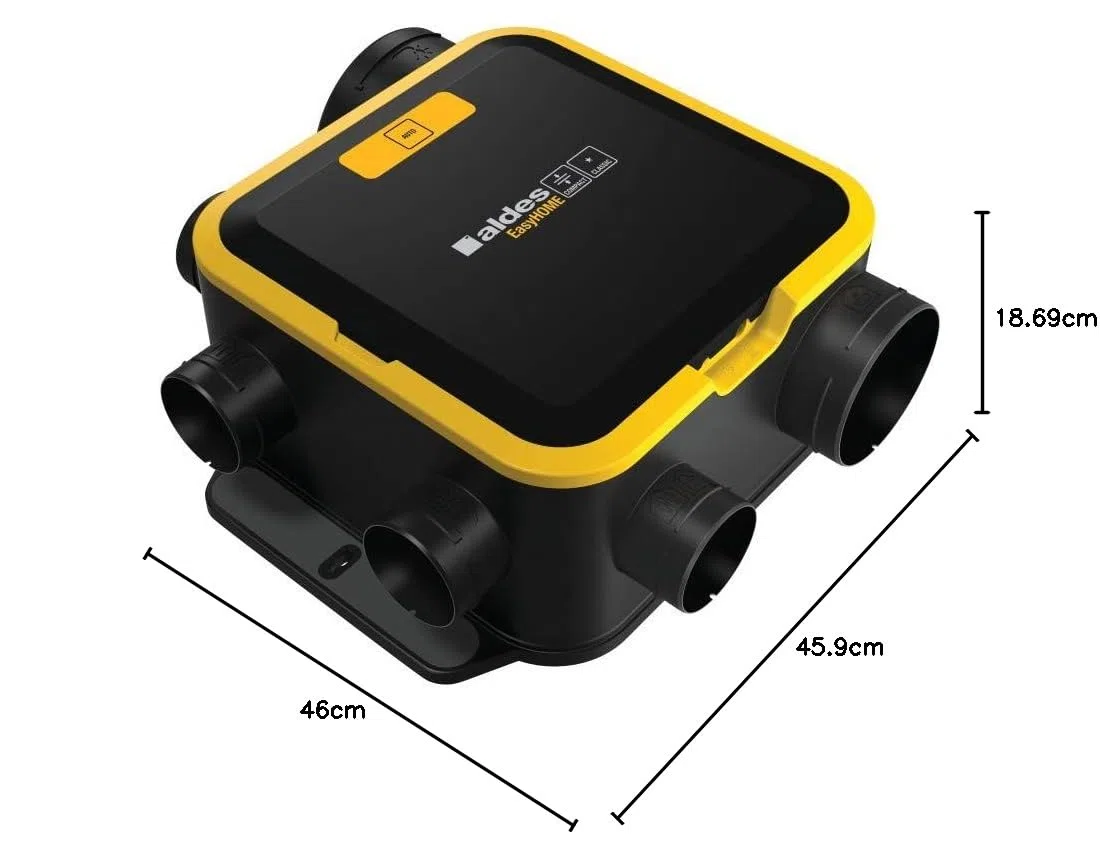 Groupe vmc simple flux easyhome auto compact