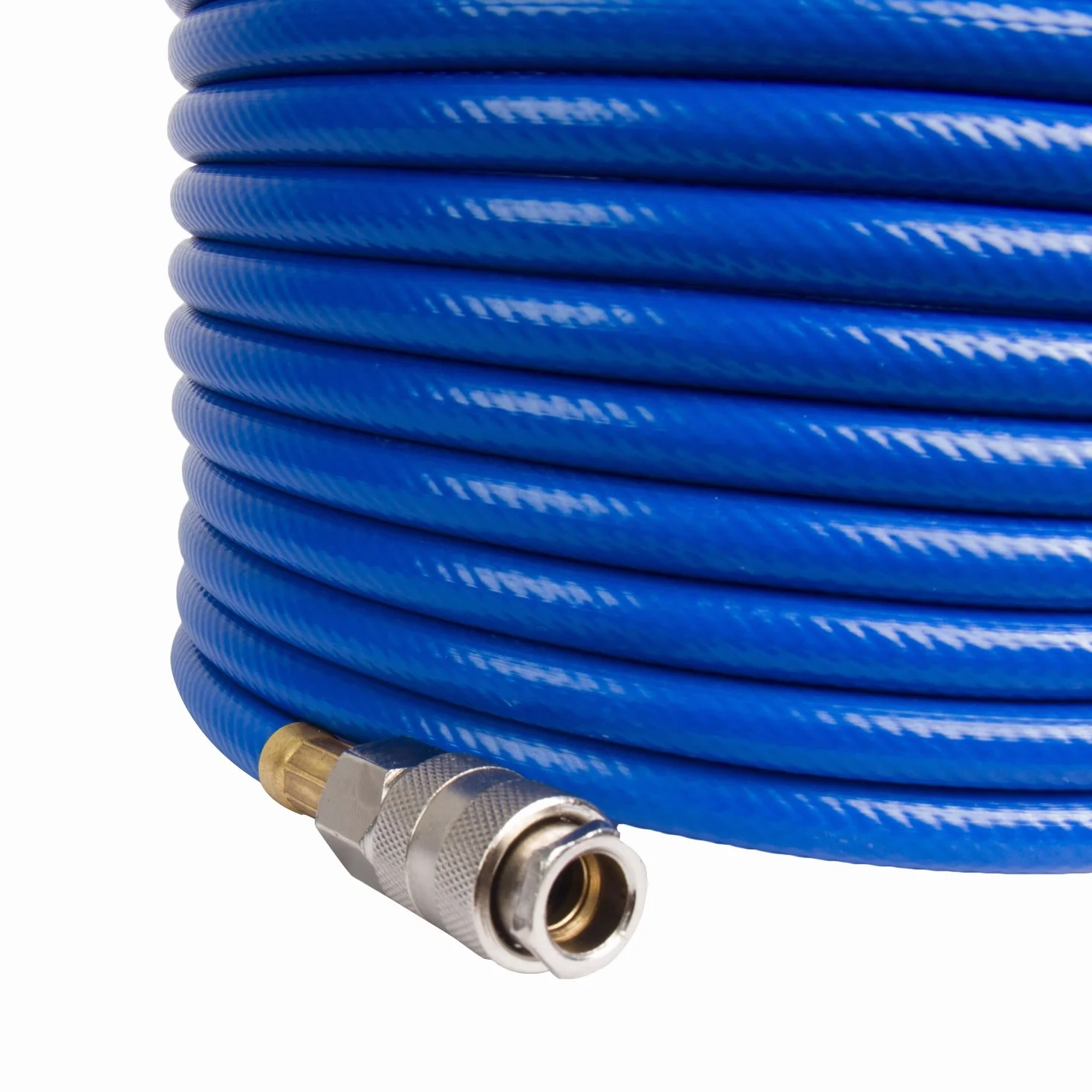 CCLIFE Tuyau d'air comprimé pour compresseur (longueur: 10m ; raccords 1/4") - flexible d'air du compresseur - 20 bars