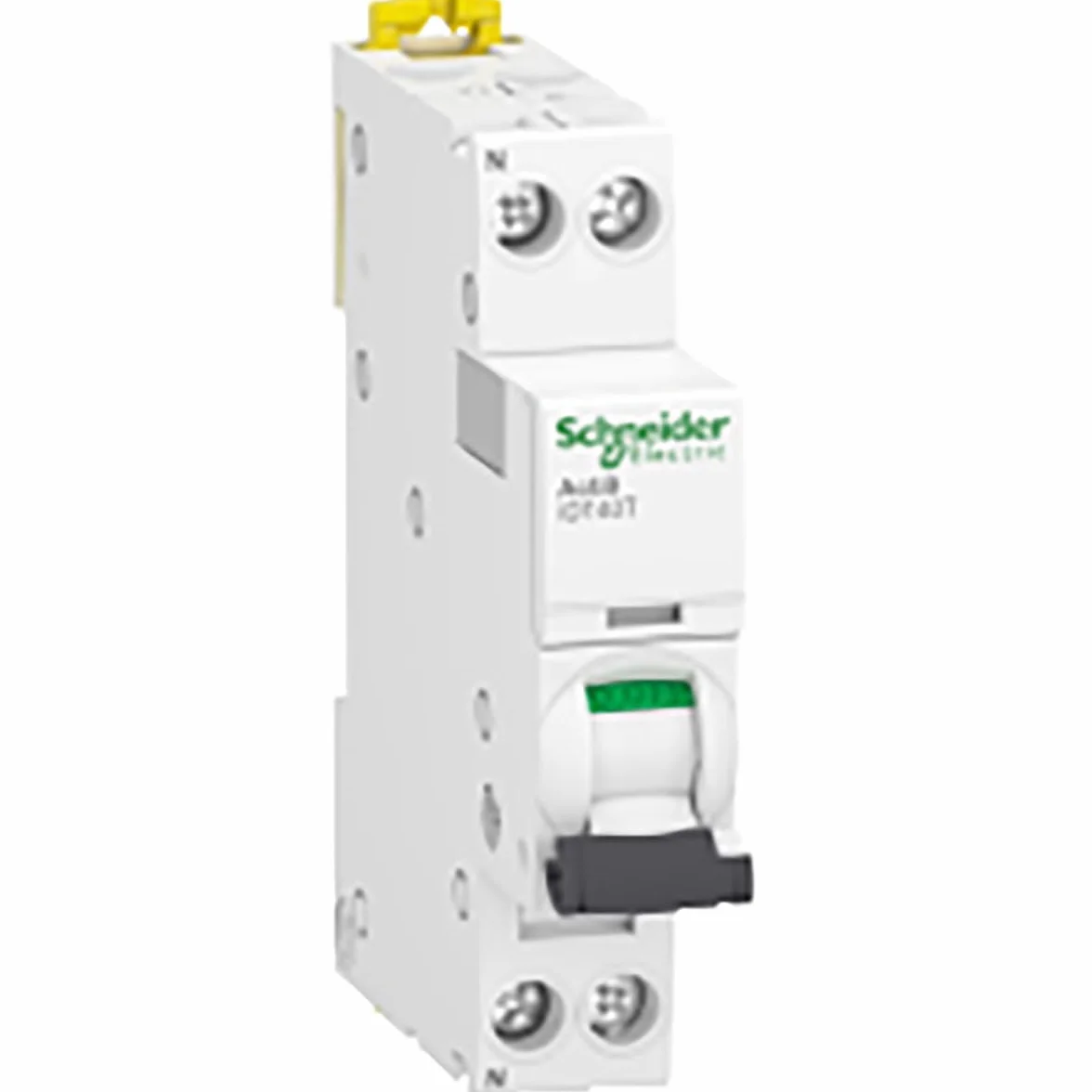 Schneider Electric - Acti9 iDT40T - disjoncteur modulaire - 1P+N - 4A - courbe C - 4500A/6kA - A9P22604