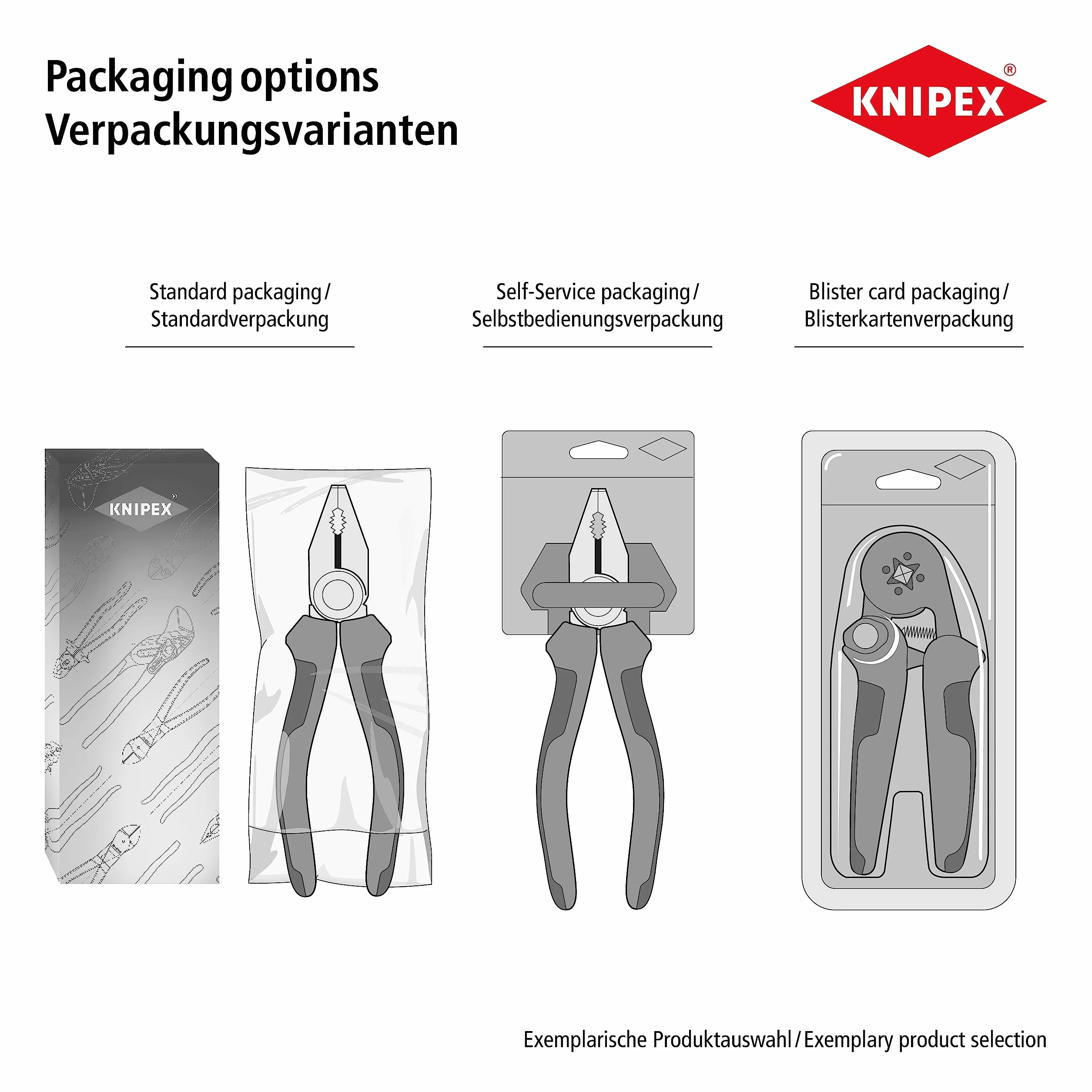 Knipex Tenaille russe à forte démultiplication à forte démultiplication zinguée chromée 250 mm, 99 14 250 EAN