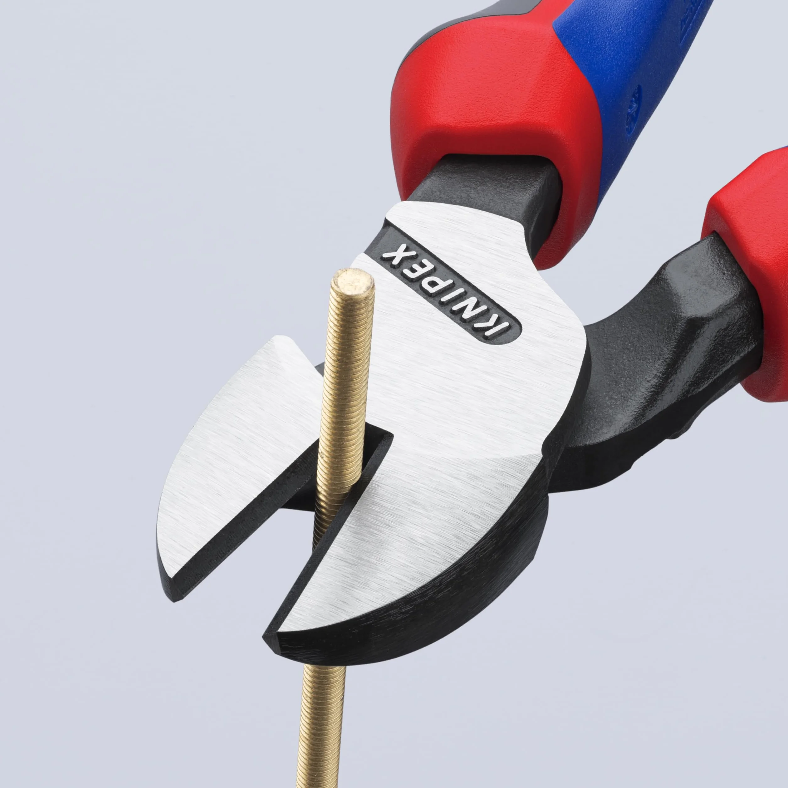 Knipex Pince coupante de côté à forte démultiplication avec poignées comfortables 200 mm, 74 02 200