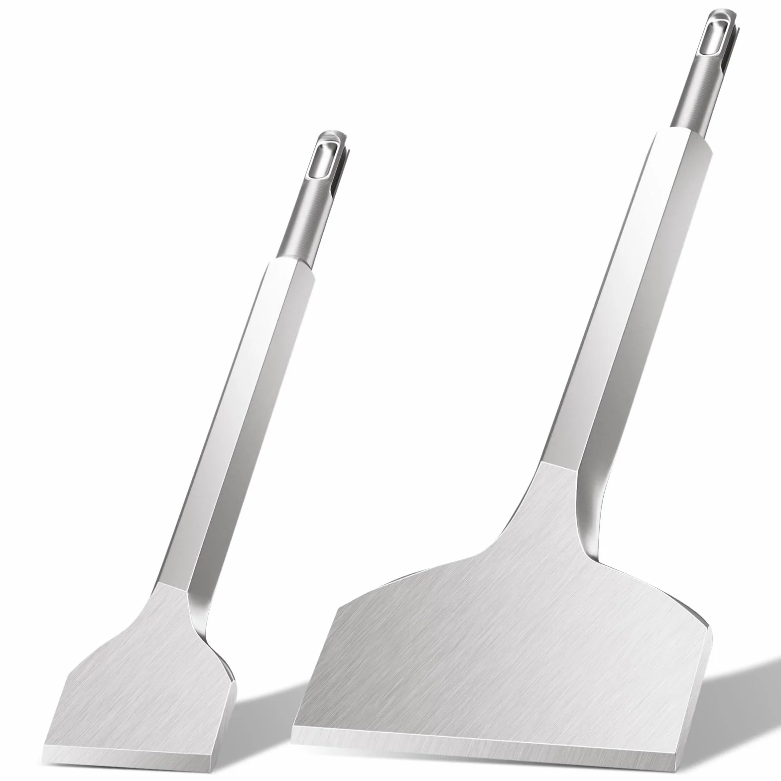 Lytool 2 Pcs Burin-SDS-PLUS-Carrelage 250x40mm/280x100mm Burin:Plat pour Carreleur SDS-Plus Ciseau à Carrelage pour Céramique,pour Perceuses Légères et Marteaux à Percussion