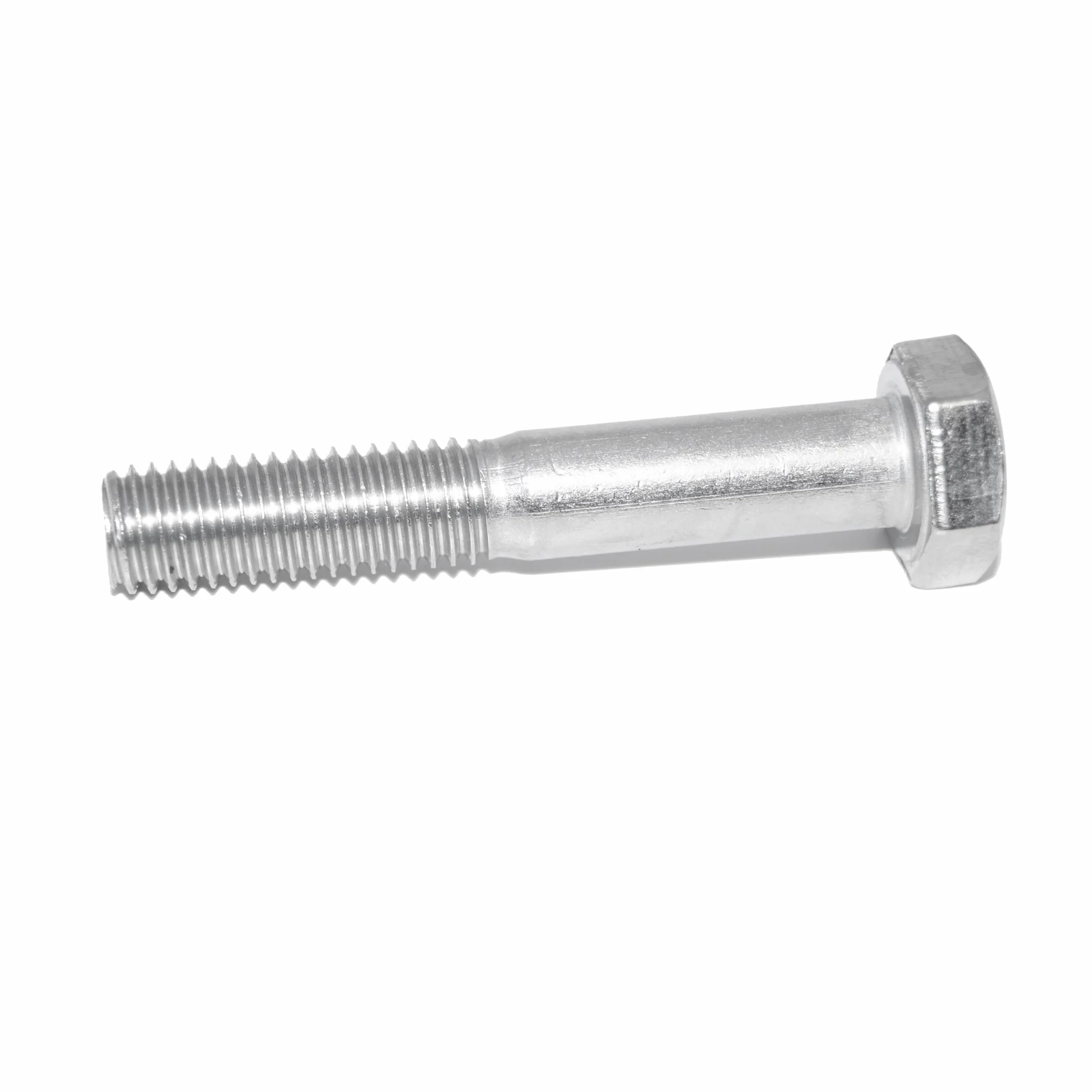 Lot de 10 vis à tête hexagonale M12X100 en acier inoxydable A2/V2A avec tige DIN 931 / ISO 4014, vis de machine
