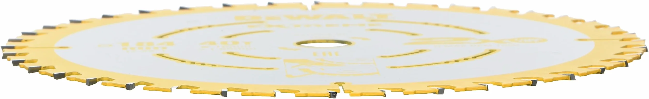 DEWALT - Lame de Scie Circulaire Portative - Lame Extreme Cutting pour Scies Circulaires - Lame Ø184mm - Taille de l'Alésage 16mm - Épaisseur 1,65mm - 40 Dents - DT10303-QZ