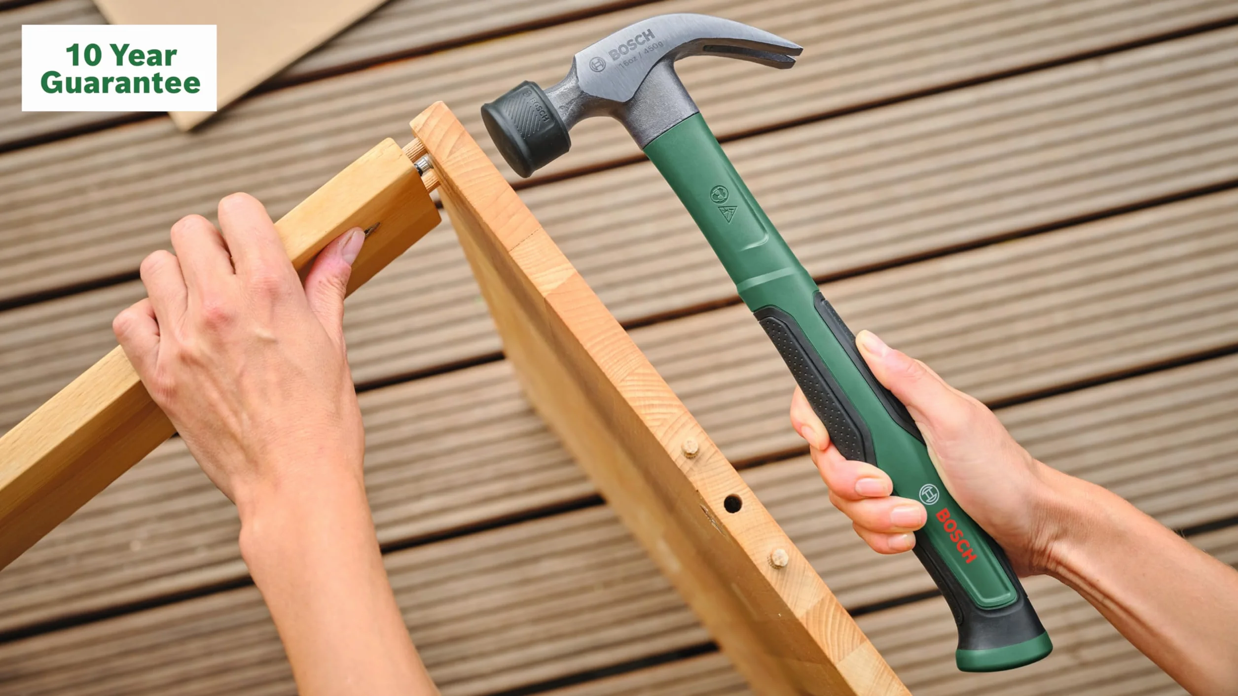 Bosch Marteau arrache-panne 450 g + pare-chocs souple (outil à main accessoire)