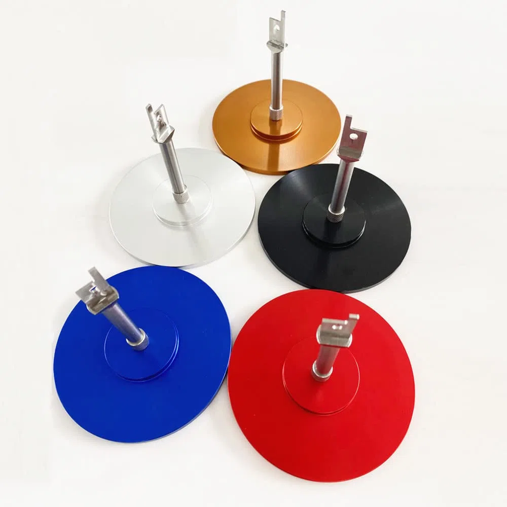 Adaptateur pour scies à faire soi-même - Connecteur UVC pour scies alternatives - Outils adaptateurs M - En aluminium - Surface lisse - 10 cm - Noir