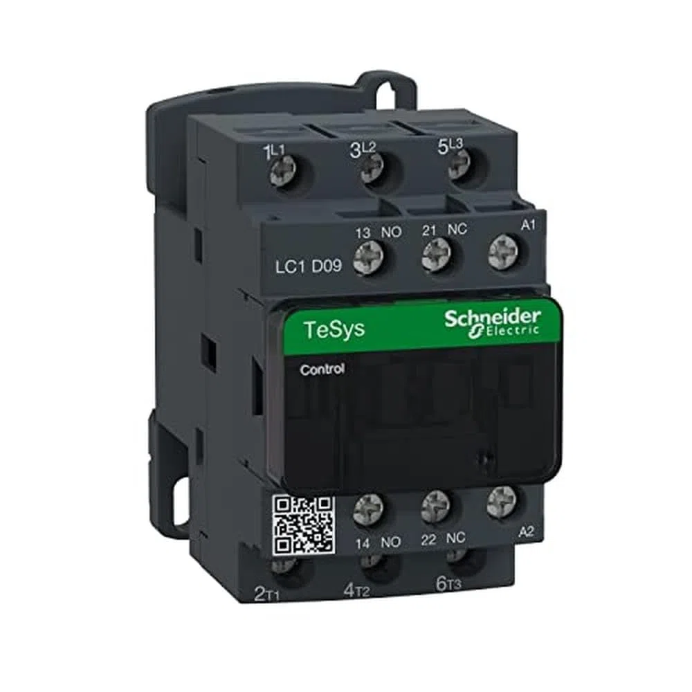 Schneider Electric - TeSys LC1D - contacteur - 3P - AC-3 440V - 9A - bobine 24Vca - LC1D09B7