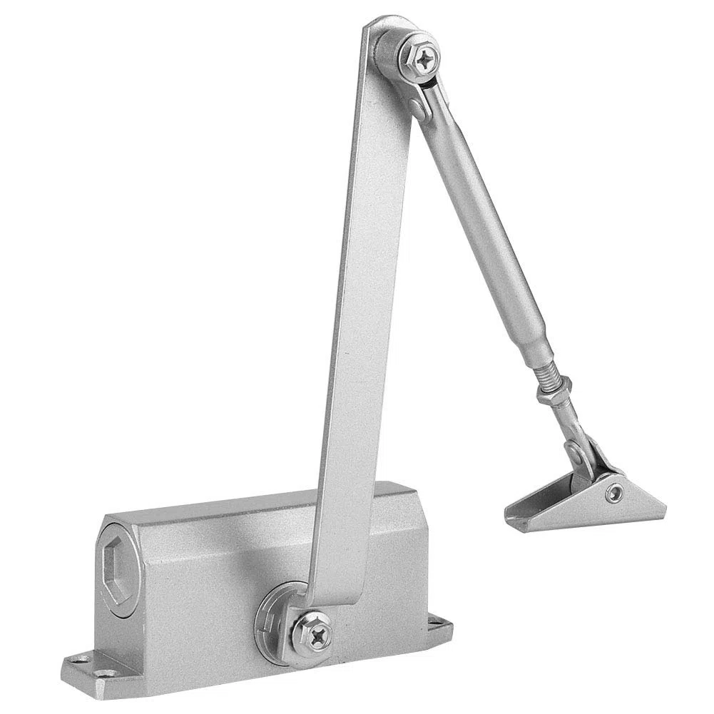 Ferme Porte Automatique, Groom Fermeture Porte à Ressort Réglable Hydraulique Amortisseur Porte Tampon Fermé usage Commercial et Résidentiel 25-35 kg