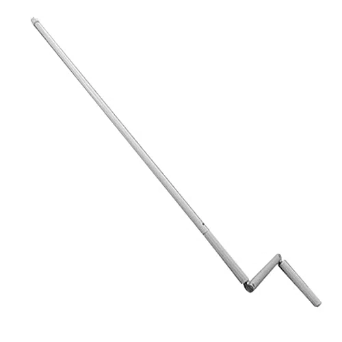 GEIGER Tringle Oscillante Complète Ø15 LG1200 Blanc RAL9016
