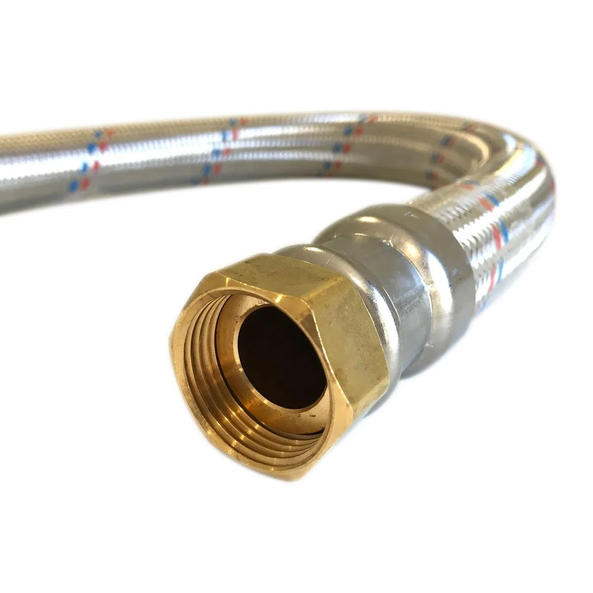 Flexible Inox ø24mm Intérieur F-f 1" (26/34) Longueur 100cm