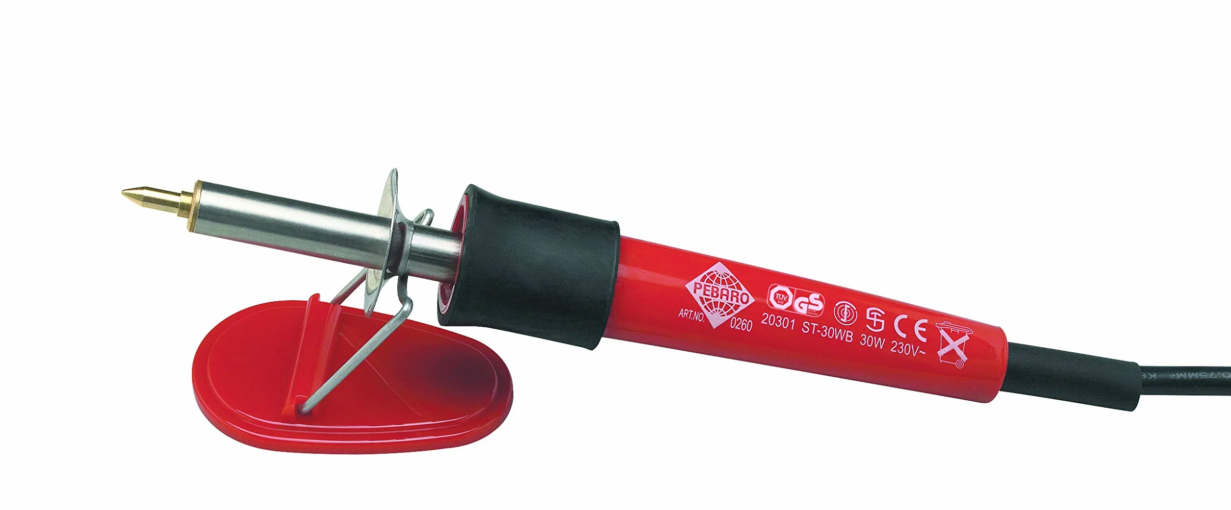 Pebaro 0261 Kit de pyrogravure avec 20 Embouts et 2 Fonctions supplémentaires