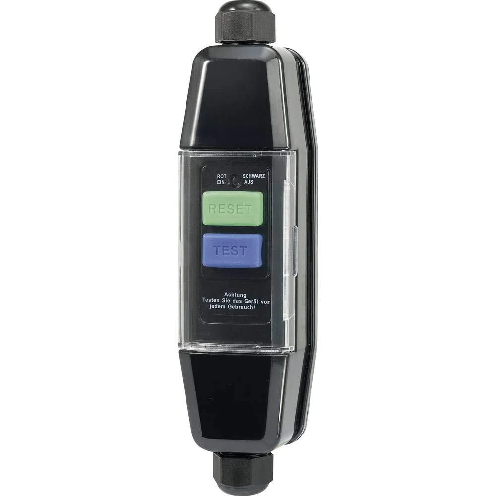 Sygonix SY-3530658 Interrupteur intermédiaire - protection des personnes 230 V/AC noir IP55