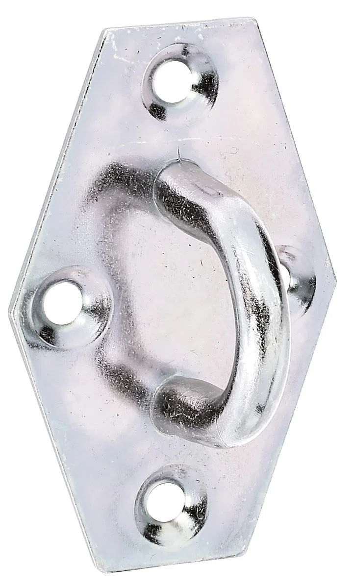 Alberts 316471 Anneau sur platine | passivé | 60 x 41 mm