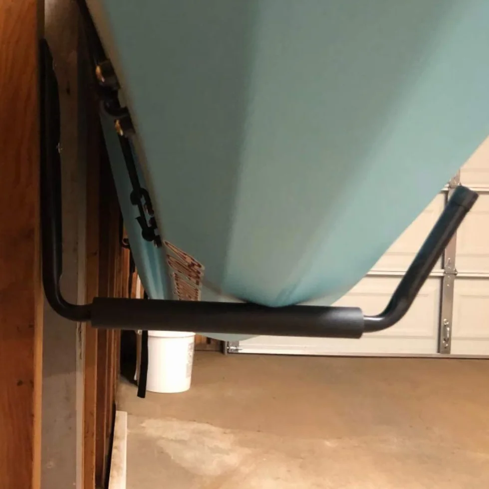 Crochets Robustes de Rangement Dans le Garage, Support de Kayak à Bras Jumbo de 15 Pouces, 6 Cintres de Canoë à Montage Mural
