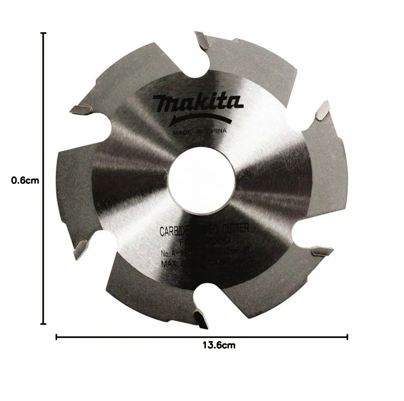 MAKITA B-20644 - Disco HM de 100 mm para engalletadora modelo 3901