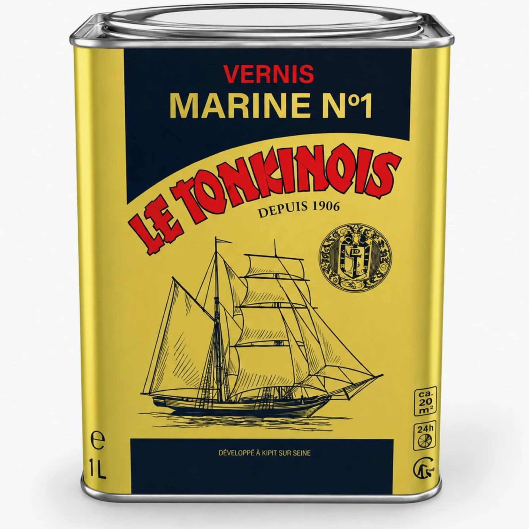 Vernis Marine n°1 Le Tonkinois