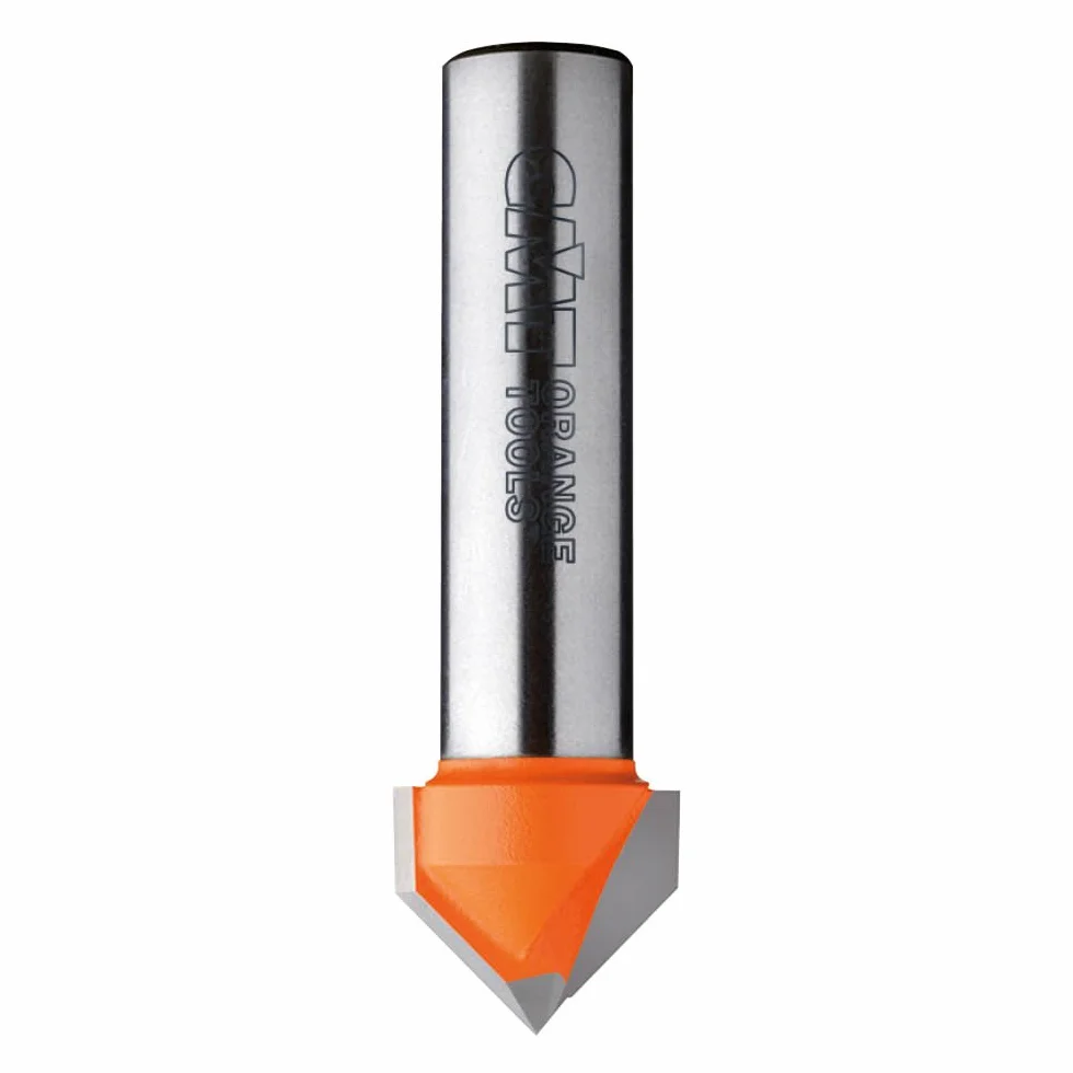 CMT Orange Tools 915,160,11 Fraise à Rainurer en v (90) hm e s 8 12,7 x 16 gris/orange