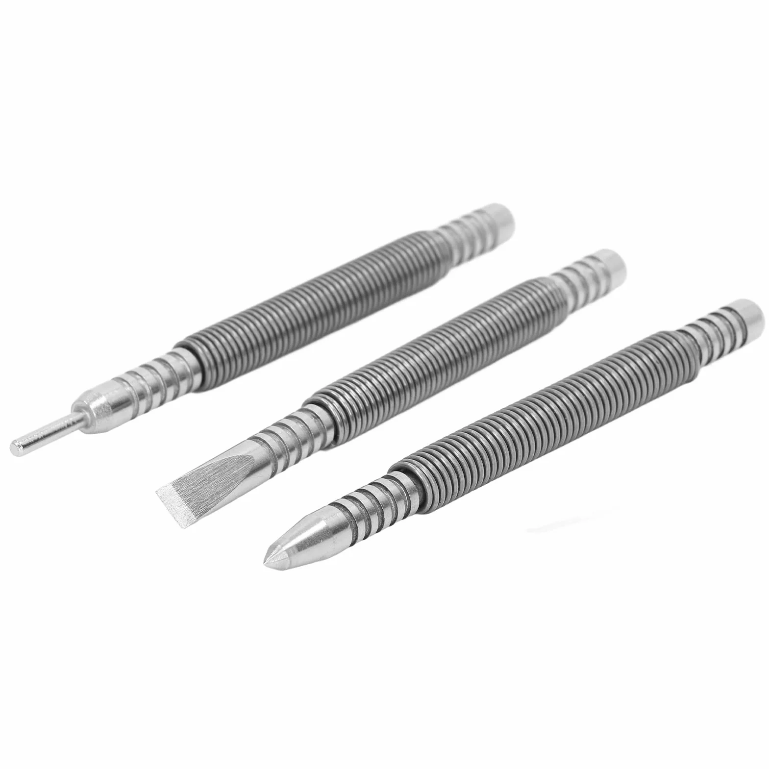 Clou à Ressort, Outils à Ressort Clou 3 Pcs Pratique Pratique pour Verre pour Métal pour Bois