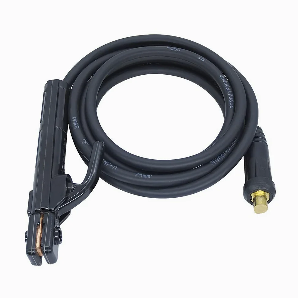 Pince de maintien pour électrodes de soudage avec porte-électrodes 200 A ou 300 A (16 mm²/200 A mandrin 9 mm (3 m)