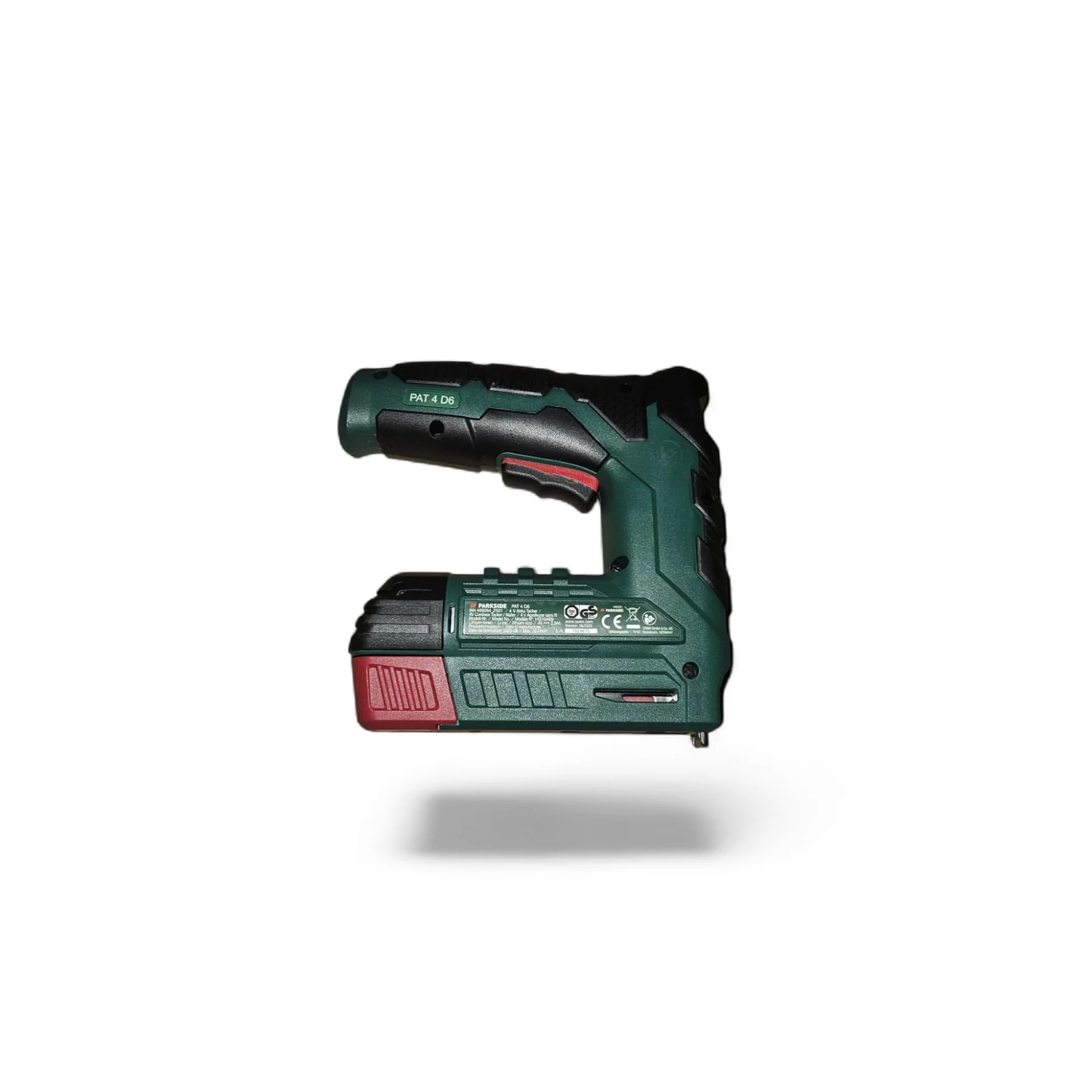 PARKSIDE PAT 4 B2 Agrafeuse électrique sans fil 4 V (1300 mAh) avec 1000 agrafes