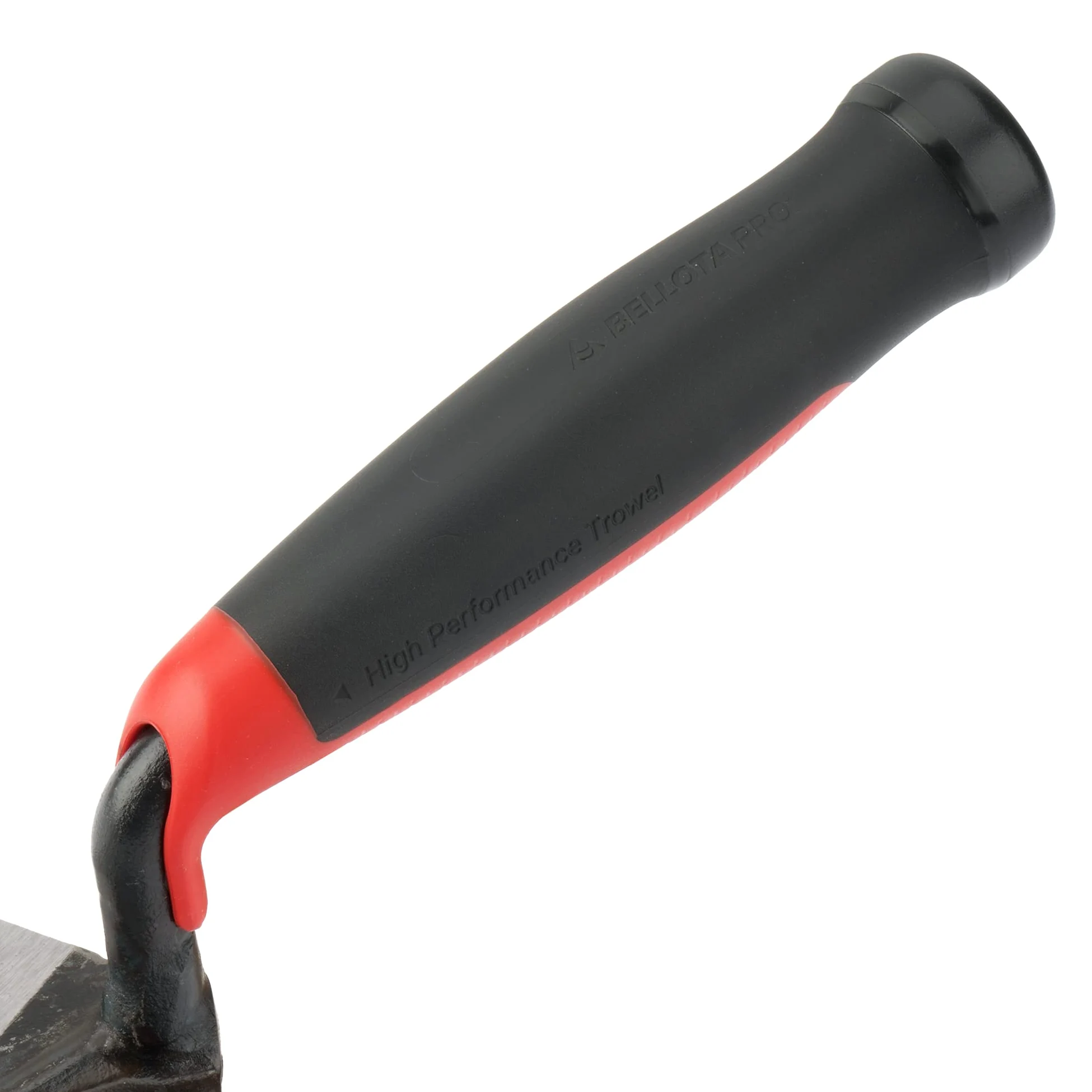 Bellota TRF42FBM - Truelle de Maçon Madrilène avec Lame Forgée et Manche Bi-matière, Outil pour les Professionnels de la Construction, noir, métallique, rouge, F (165x92)