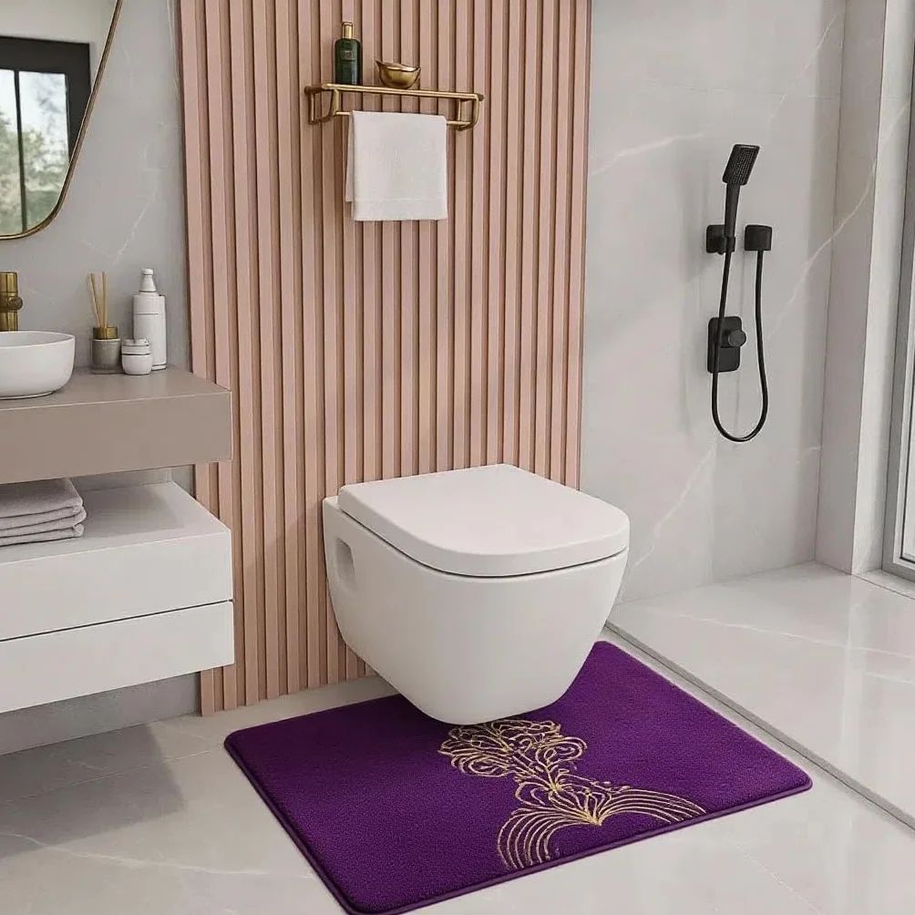 Abattant WC Forme Carrée, Cuvette Toilette avec Frein de Chute, Lunette WC Blanche, Siège de Toilette Universel, Testée jusqu'à 150kg