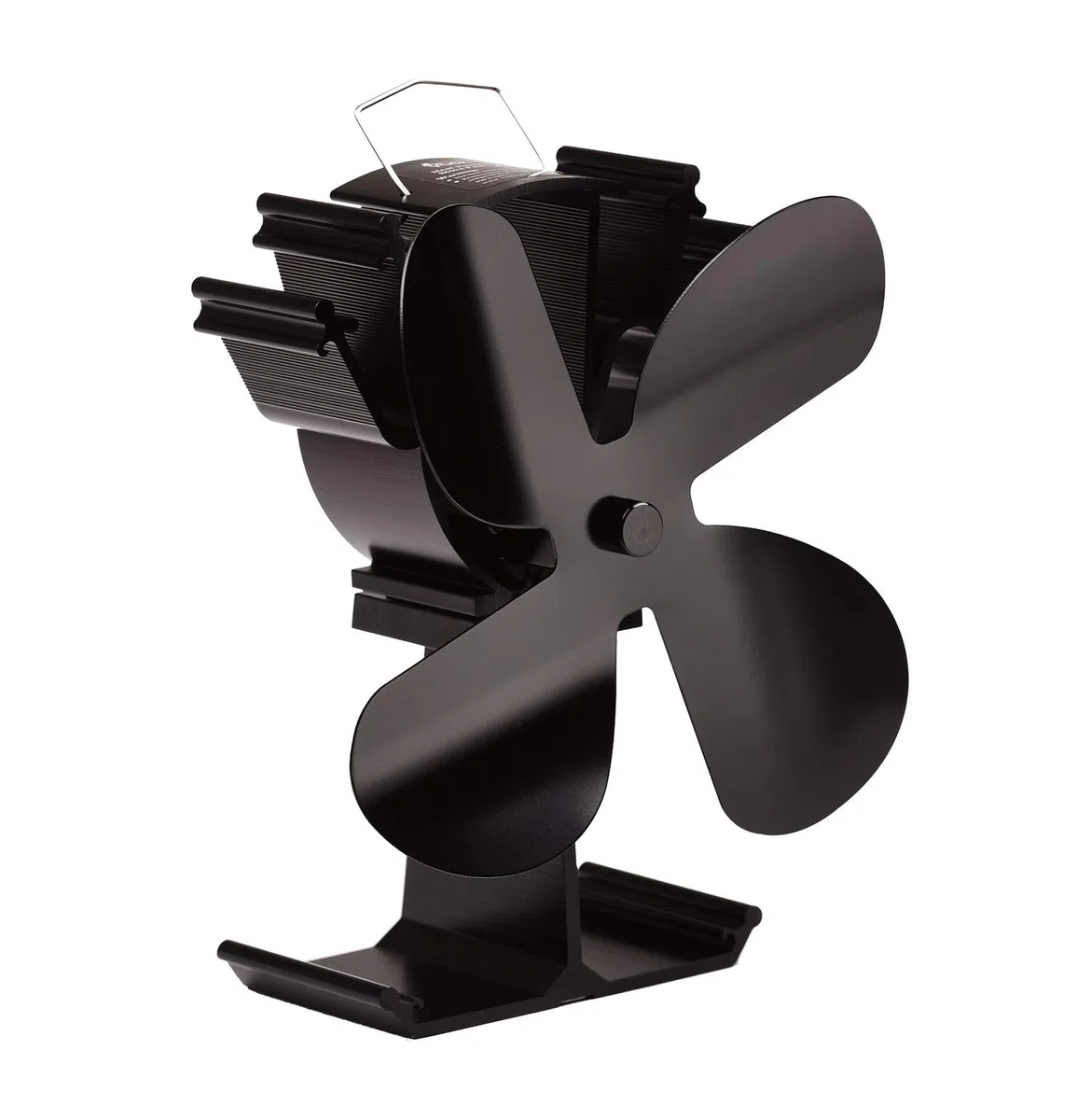 Ventilateur à 4 pales alimenté par la chaleur pour poêle à bois/cheminée - Écologique et efficace