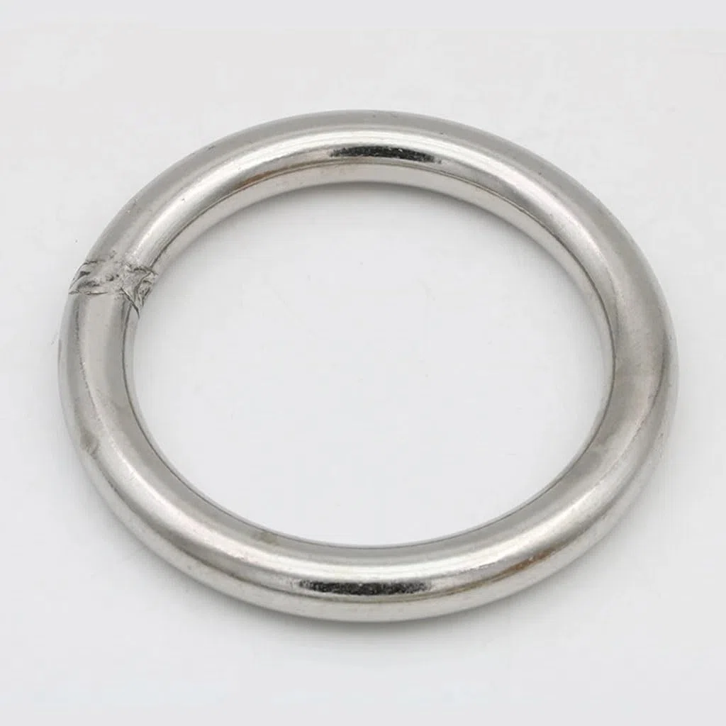 anneau en acier, anneaux en acier inoxydable, Grand joint torique en acier inoxydable 304, 1 pièce, 70/90/100/120/180/200mm, diamètre extérieur 8/10/12mm d'épaisseur, anneaux ronds soudés(12X120(1pcs)