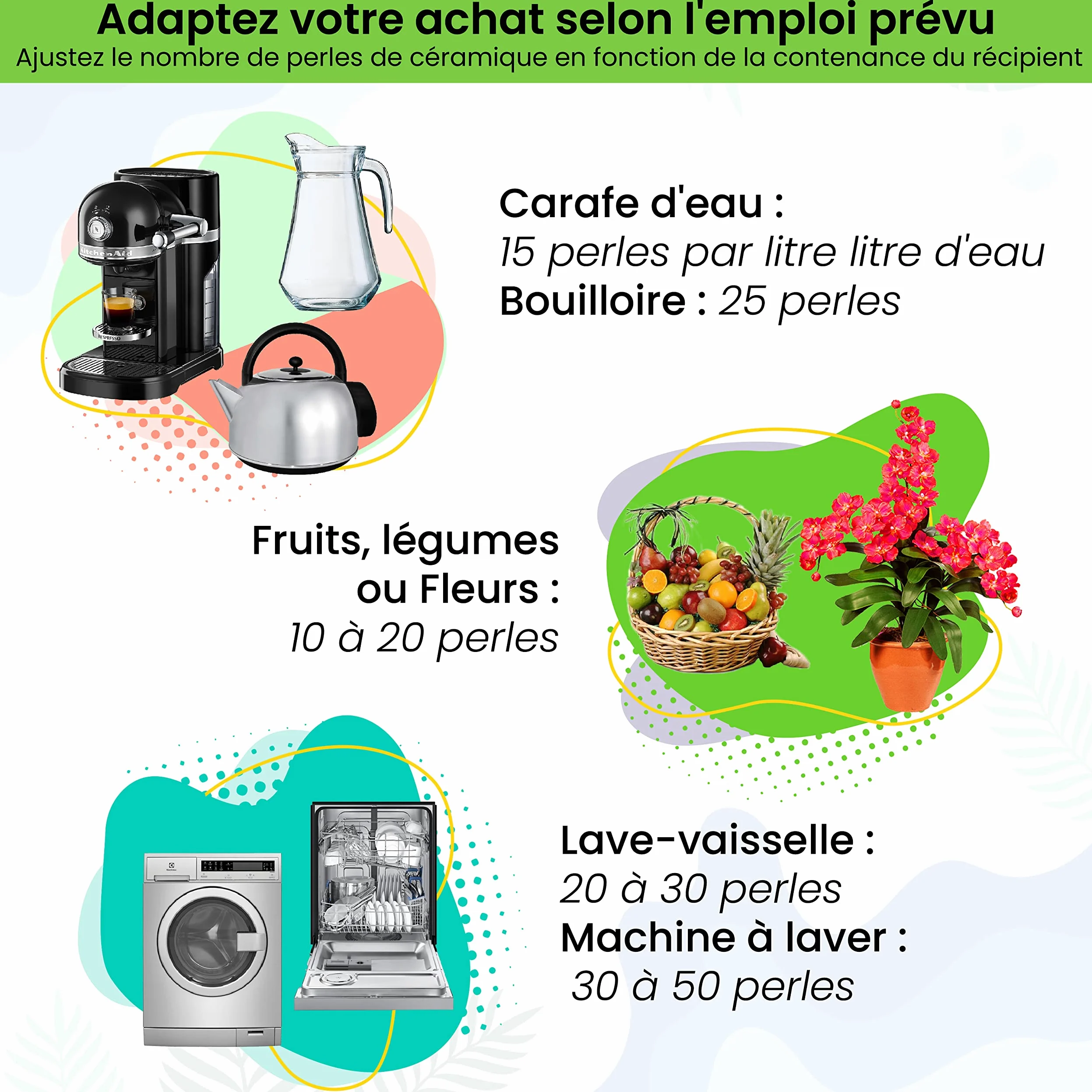 105 Perles de Céramique Grises Fermentées – Filtre à Eau Naturel Anti-Calcaire pour Carafe, Bouilloire, Gourde, Lave-Linge – Purification et Adoucissement de l’Eau