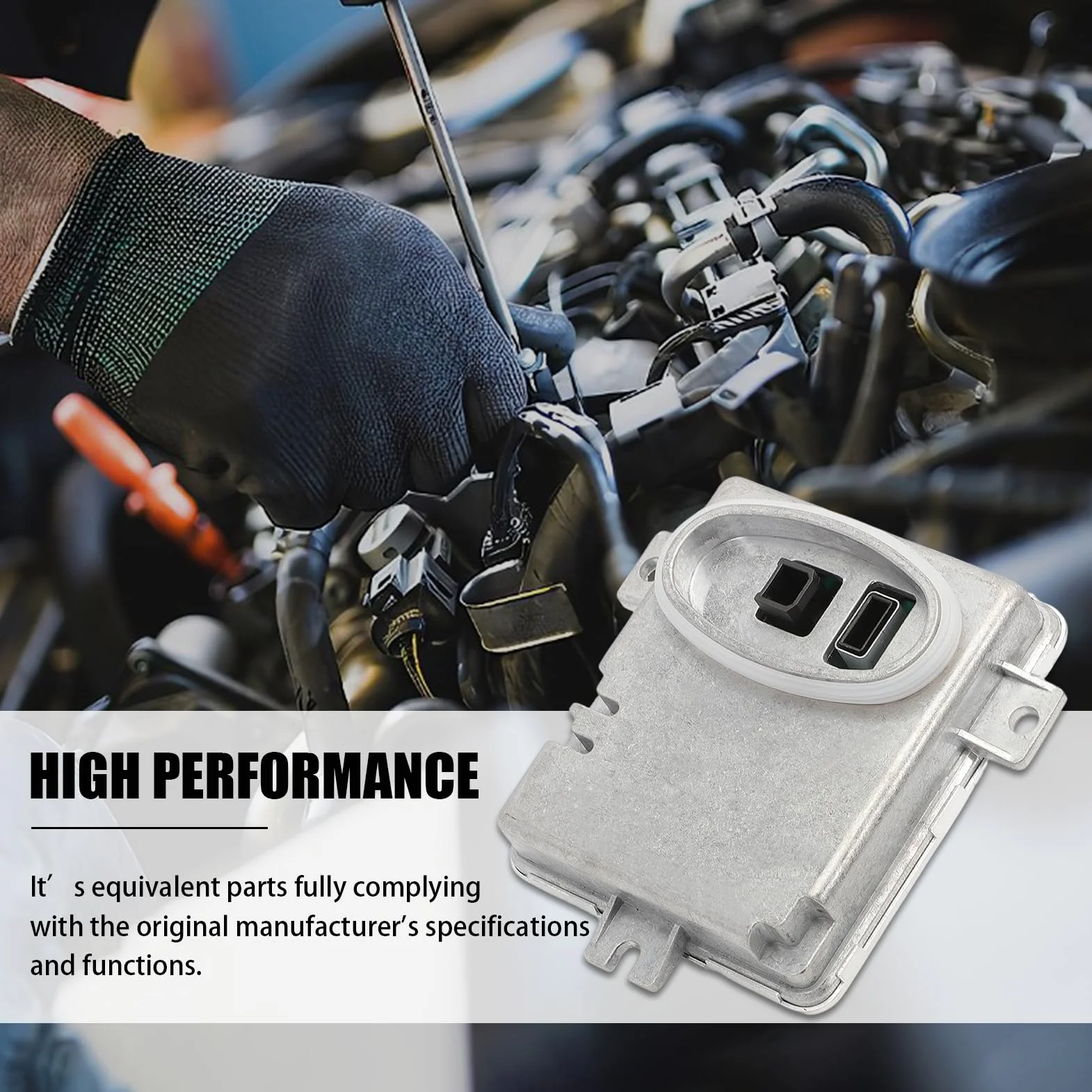 Xenon Ballast HID pour 3er E90 E91 V70 XC70 S80 63126948180 Xenon Ballast HID Phare Control Module W3T13271 6948180