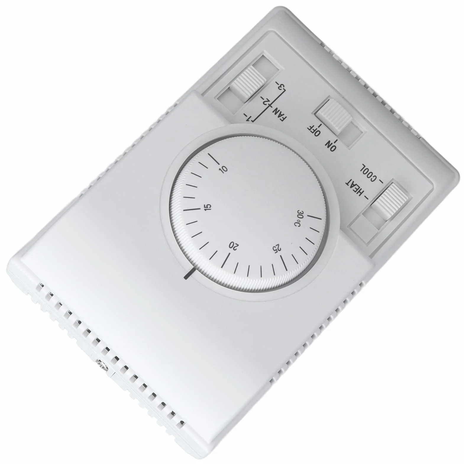 Thermostat Mécanique Thermostats Chauffage et Refroidissement Régulateur de Température Mécanique à Deux Voies Interrupteur de Thermostat pour Air Central Programmable