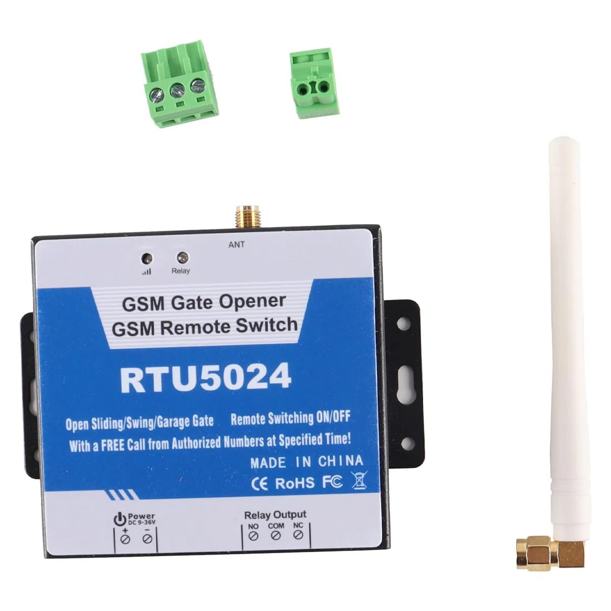 Contrôleur WiFi à distance GSM RTU5024 Système de contrôle d'accès GSM pour la sécurité des portes avec fonction d'ouverture de porte à distance