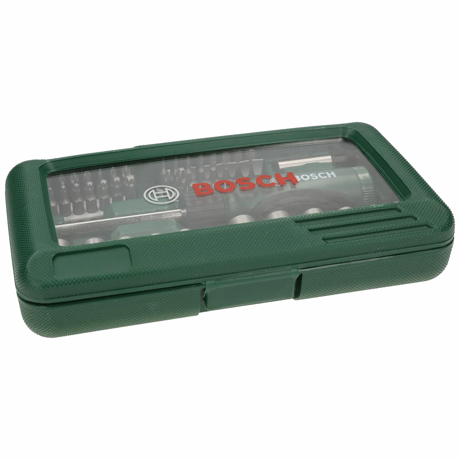 Bosch Accessories 46 pièces Coffret de vissage (PH, PZ, S, HEX, T, douilles pour vis hexagonales, Accessoire Perceuse)