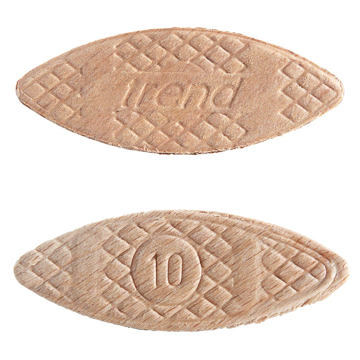 Trend 100pcs Beechwood Joining Biscuits (No. 10) for Woodworking, Joinery, and Furniture Framing, BSC/10/100