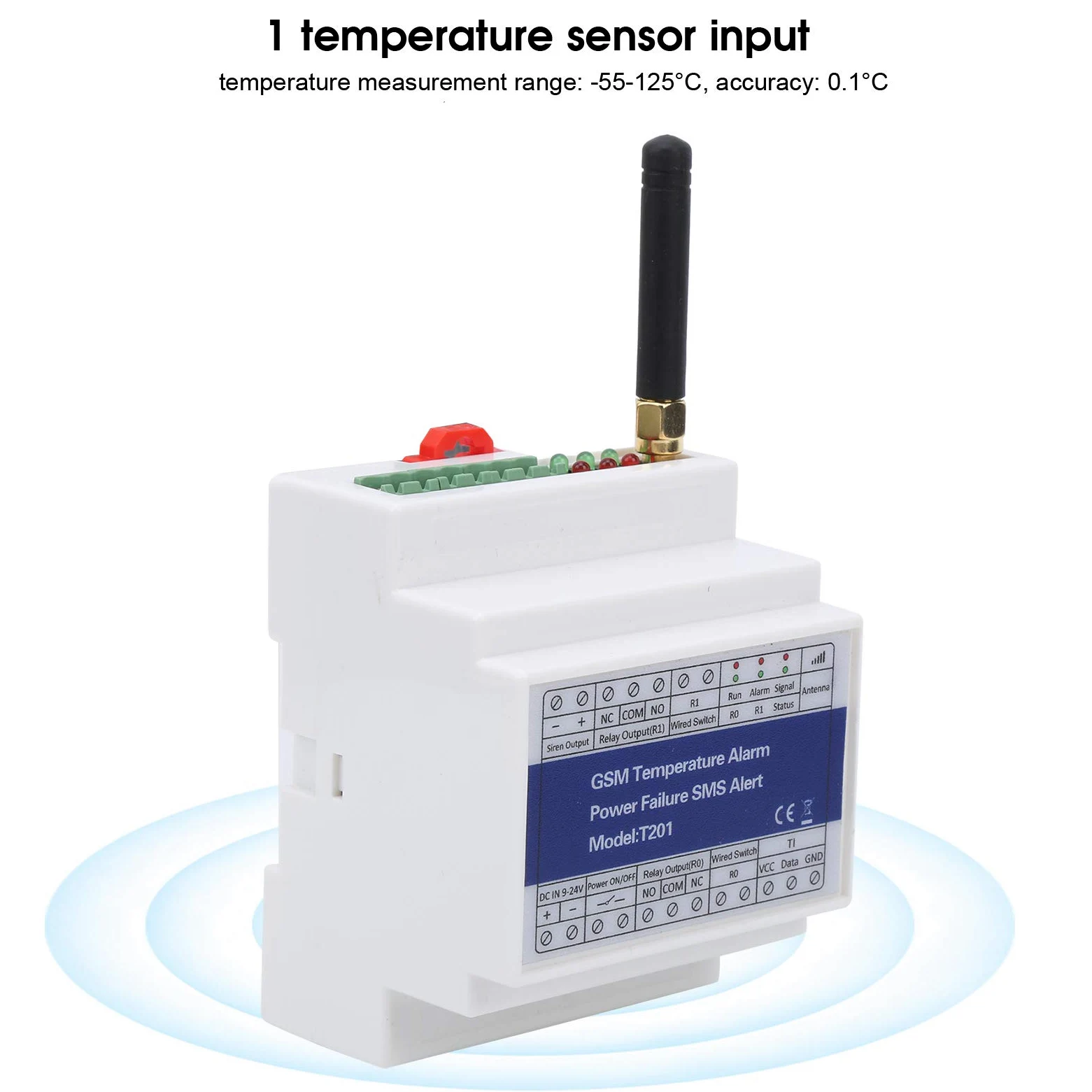 Alarme de température SMS GSM, Alerte de Panne de Courant pour la sécurité à Domicile, Rapport de minuterie de Prise en Charge de la Surveillance à Distance