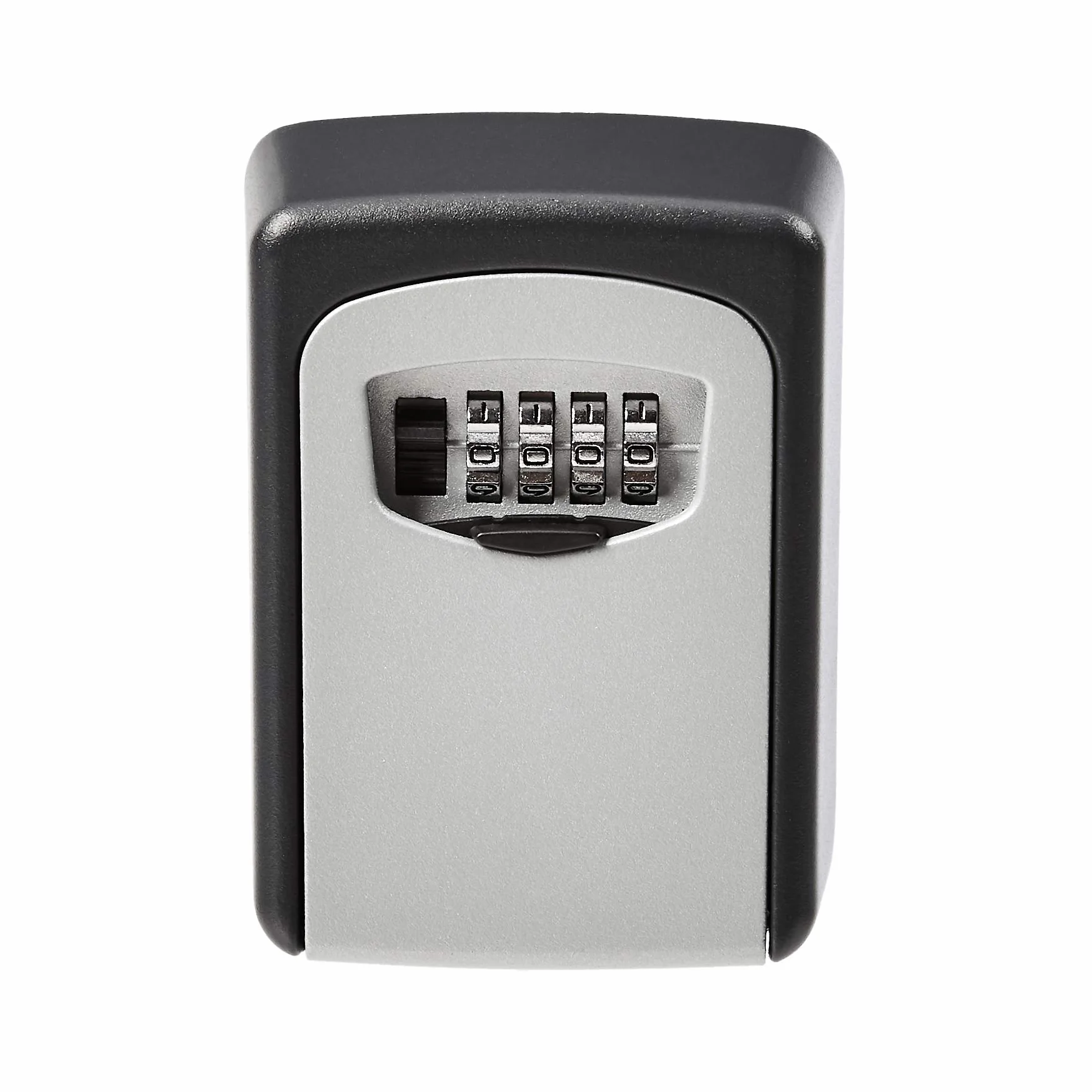 Amazon Basics Boitier mural range-clé, Serrure à combinaison, Noir, 3.5 x 8.6 x 12 cm