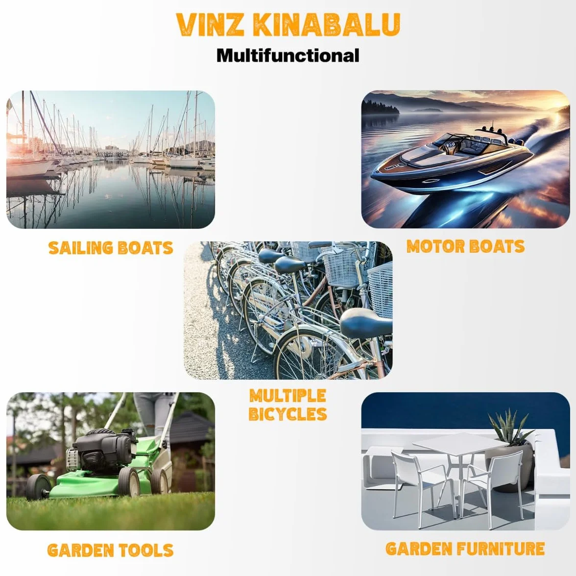 VINZ Kinabalu Cable de Sécurité avec Serrure à Clé | Cable de Verrouillage Flexible | Longueur 300 cm | Haute Résistance et Fiabilité | Idéale pour Protéger Votre Meubles, Moto, Scooter ou Vélo |...
