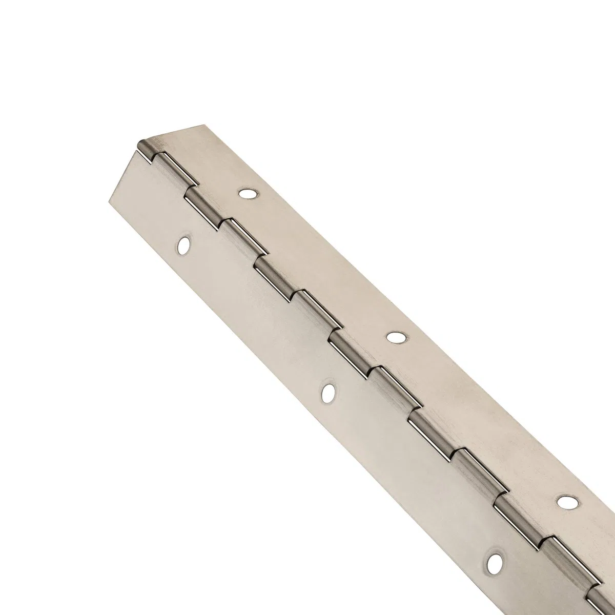 Gedotec Stabilo Charnière de Piano à Visser - Porte Roulée en Acier Inoxydable V2A - Bande de Fixation 900 x 32 mm - Meuble Percé - 1 Pièce