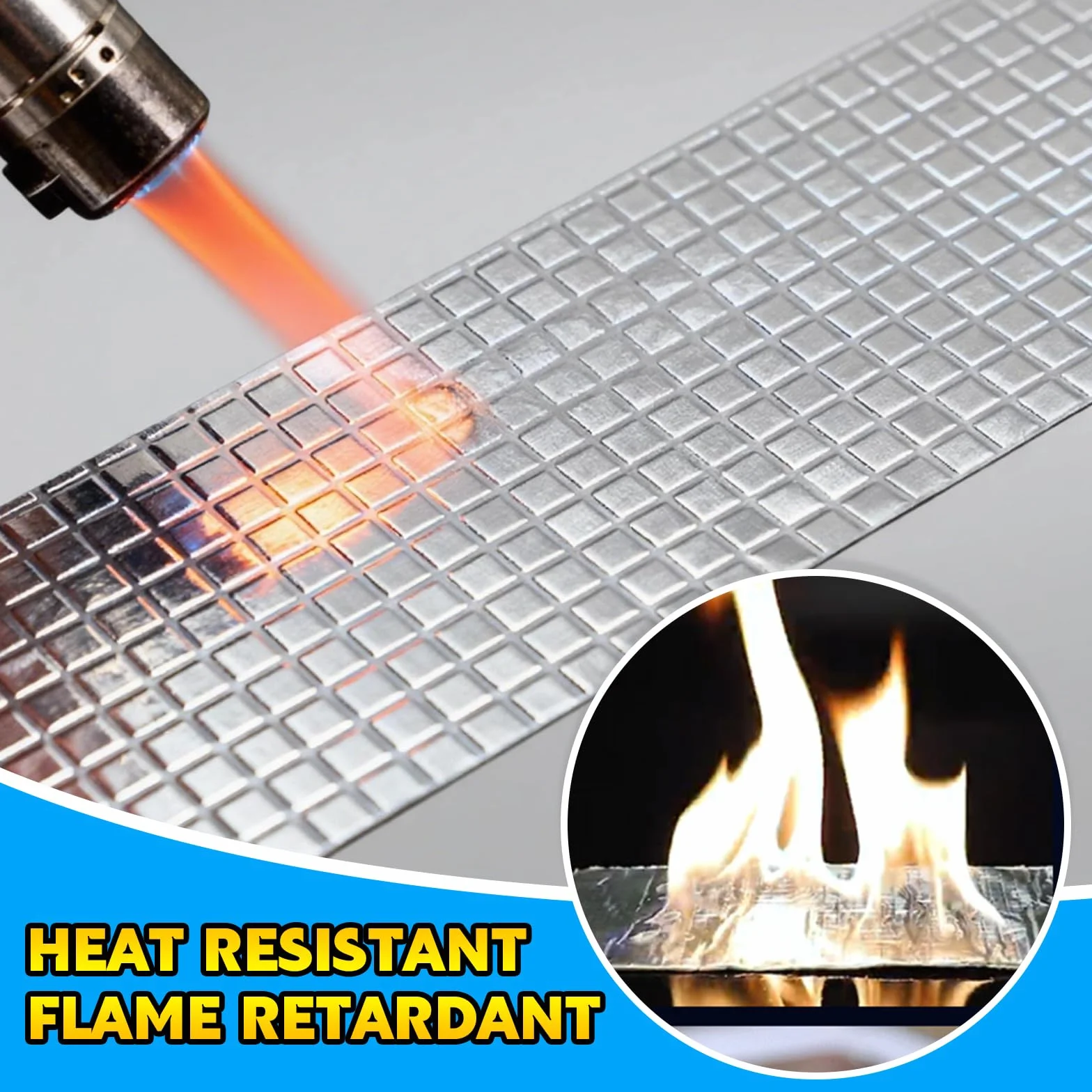 LLPT Aluminium Ruban Butyle | 15 cm x 5 m | Ruban D'étanchéité Imperméable | pour Solins de Toiture Métallique Réparation de Toiture de Camping-Car Réparation de Fuites de Gouttières (AB437WT)